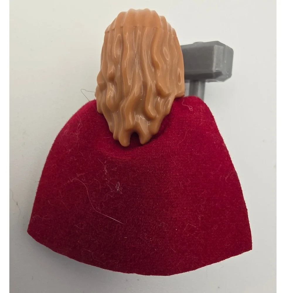 Unbranded Thor Minifigure Small Black Red Fair Custom Toy Figure